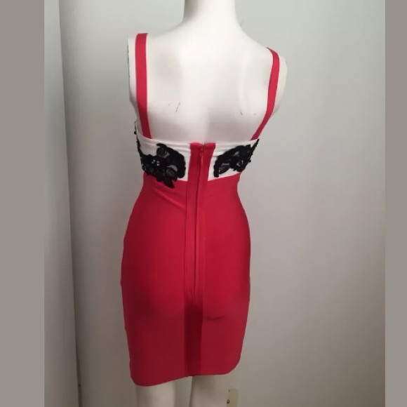 Celeb Boutique CB London Bodycon Embellished Dress - Picture 3 of 8